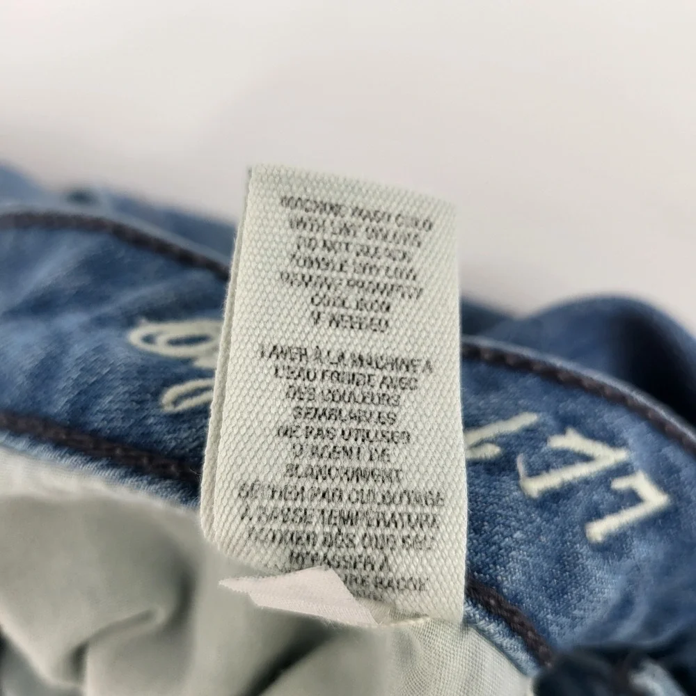 American Eagle‎ Original Bootcut Jeans Women's Size 12 Medium Wash Distressed